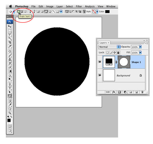 round brush photoshop