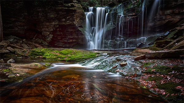 Elakala Falls, West Virginia by Kristen Meister