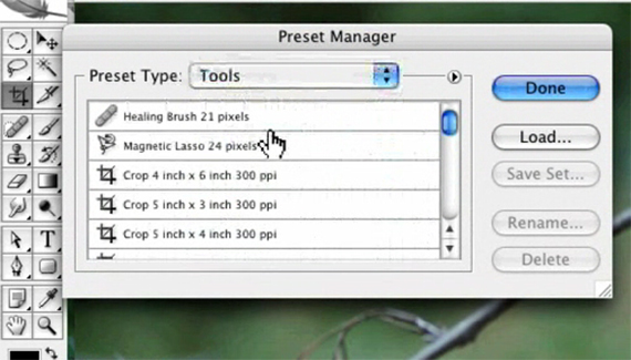 preset