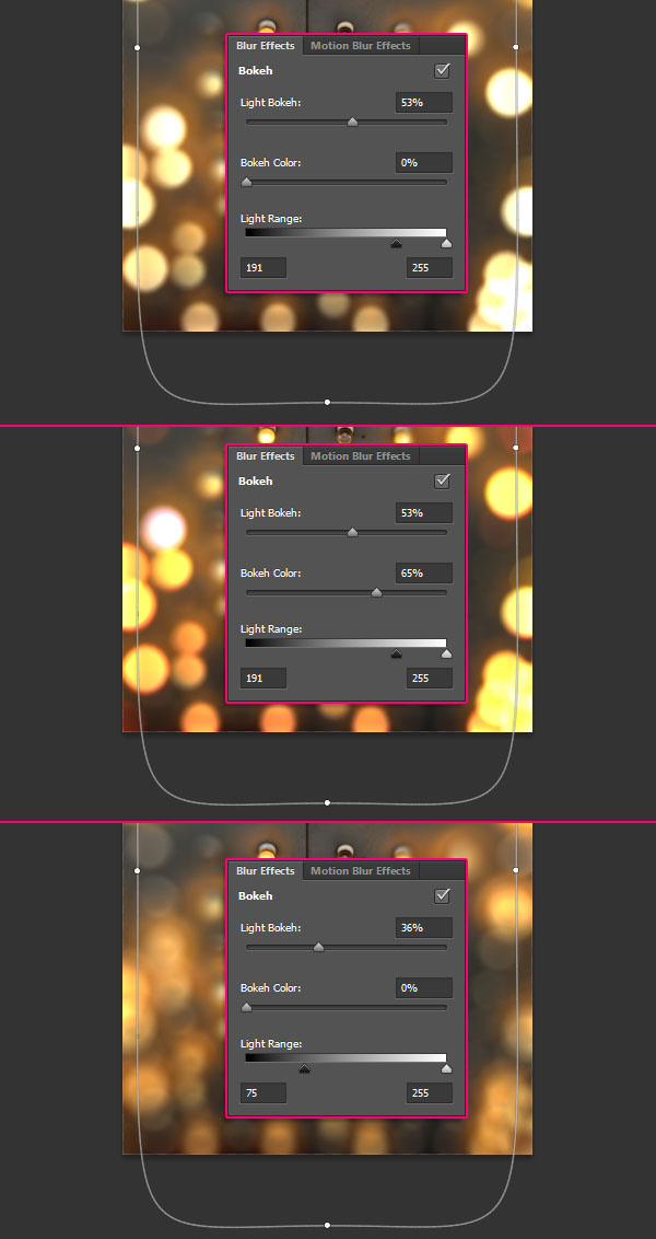 Использование Iris Blur, в Photoshop