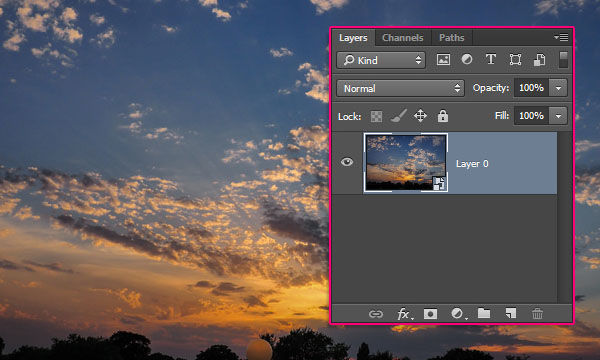 Используя путь к Размытие в Photoshop