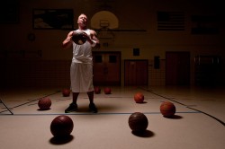 Fort Collins, CO. basketball shoot. Lighting for Sports Portraits