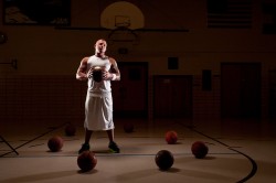 Fort Collins, CO. basketball shoot. Lighting for Sports Portraits