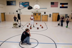 Fort Collins, CO. basketball shoot.