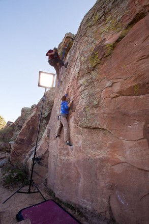 Rock Climbing Photography Fort Collins, CO. rock climbing at Horsetooth Reservoir.