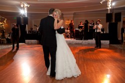 off-camera flash at wedding receptions