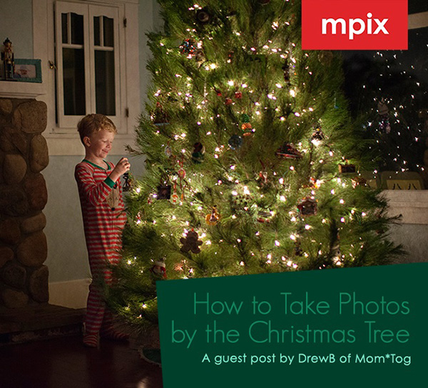 How to Take Photos by the Christmas Tree