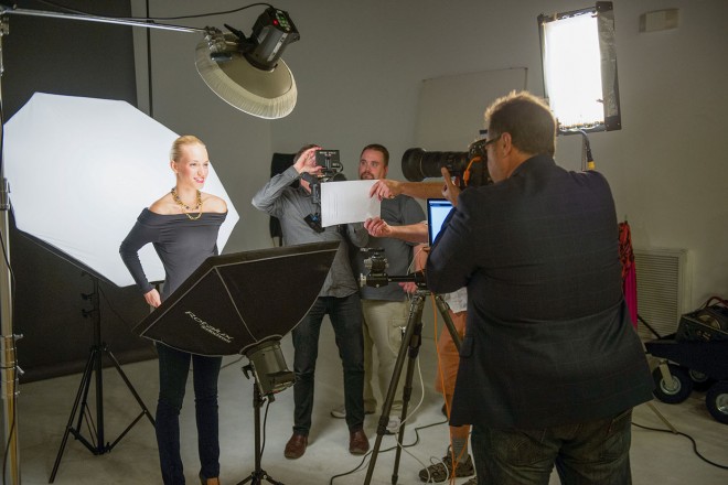 behind-the-scenes beauty portrait tutorial