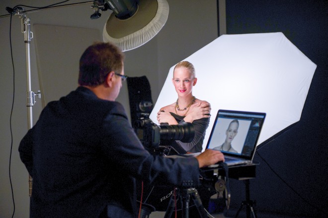 behind-the-scenes beauty portrait tutorial